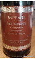 Bor Forrás, Blaufränkisch