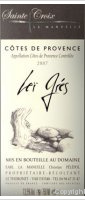 Domaine Sainte Croix La Manuelle - Cuvée Leï Grés