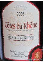 Rémy Ferbras, Blason du Rhône