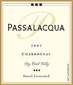 Passalacqua Chardonnay Barrel Fermented