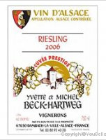 Beck-Hartweg - Cuvée Prestige