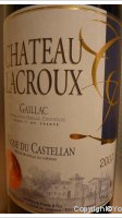 Château de Lacroux - Vigne du Castellan