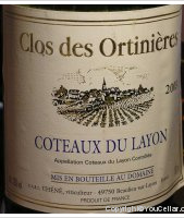 Jean-François Chéné - Clos des Ortinières
