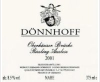 Dönnhoff Oberhäuser Brücke Riesling Auslese