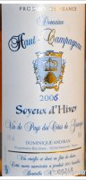 Domaine Haut-Campagnau - Soyeux d'Hiver