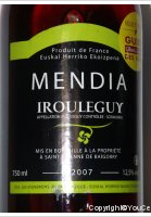 Vignerons du Pays Basque - Mendia