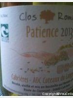 Clos Romain - Patience