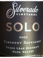 Silverado Vineyards, Solo Cabernet Sauvignon