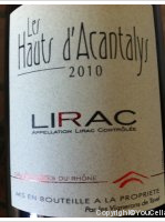 Vignerons de Tavel, Les Hauts d'Acantalys