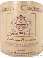 Château de Cancerilles - Cuvée Spéciale