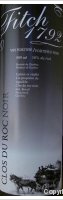 Clos du Roc Noir - Fitch 1792