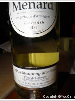 Domaine de Ménard - Gros Manseng - Cuvée d'Or