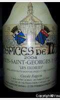 Hospices de Nuits - 1er Cru Les Didiers - Cuvée Fagon