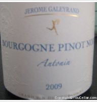 Jérôme Galeyrand - Pinot Noir - Antonin