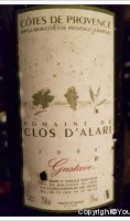 Domaine Clos D'Alari - Cuvée Gustave