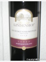 Markgräfler Lindenhof - Spätburgunder Rotwein trocken
