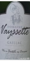 Domaine Vayssette - Blanc perlé