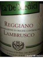 Ca' De' Medici - Lambrusco secco