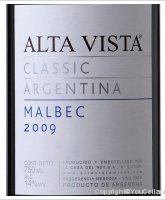 Alta Vista, Classic Malbec