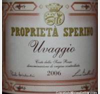 Proprietà Sperino, Uvaggio