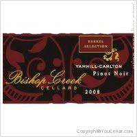 Bishop Creek Cellars - pinot noir