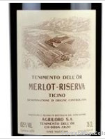 Agriloro, Tenimento dell'Ör Merlot Riserva
