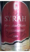 Gilbert Chirat, Syrah Cuvée Saint Michel