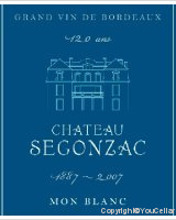 Château Segonzac - Mon Blanc