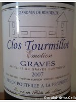 Clos Tourmillot, Emotion