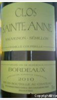 Clos Sainte Anne, Sauvignon Sémillon