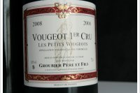 Groubier Père et Fils - 1er Cru Les Petits Vougeots