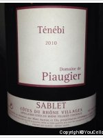 Domaine de Piaugier - Ténébi