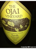 The Ojai Vineyard, White Hawk Syrah (Santa Barbara County)