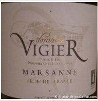 Domaine de Vigier, Marsanne
