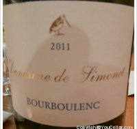 Domaine de Simonet - Bourboulenc