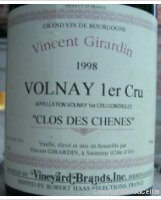 Domaine Vincent Girardin - 1er Cru - Clos des Chênes