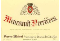 Domaine Thierry Matrot - Meursault Perrières 1er Cru