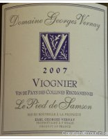 Domaine Georges Vernay - Le Pied de Samson