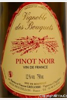 Vignoble des Bouquets - Pinot Noir