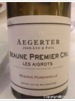 Jean-Luc et Paul Aegerter - 1er Cru Les Aigrots