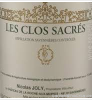 Nicolas Joly - Les Clos Sacrés
