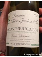 Domaine Marc Jambon et Fils - Mâcon Pierreclos Cuvée Classique