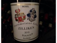Forstmeister Geltz Zilliken - Rausch Auslese - Goldkapsel