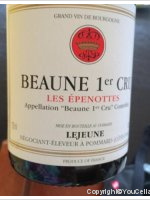 Domaine Lejeune - 1er Cru - Les Epenottes