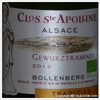 Bollenberg Clos Ste Apolline - Tradition