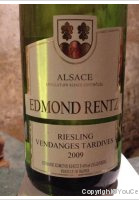 Edmond Rentz - Vendanges Tardives