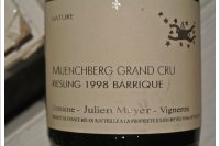 Domaine Julien Meyer - Grand Cru Muenchberg - Barrique