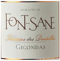 Domaine de Font-Sane - Terrasse des Dentelles