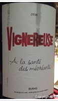 Vignereuse - A la santé des mécréants !