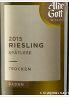 Alde Gott - Riesling Spätlese trocken